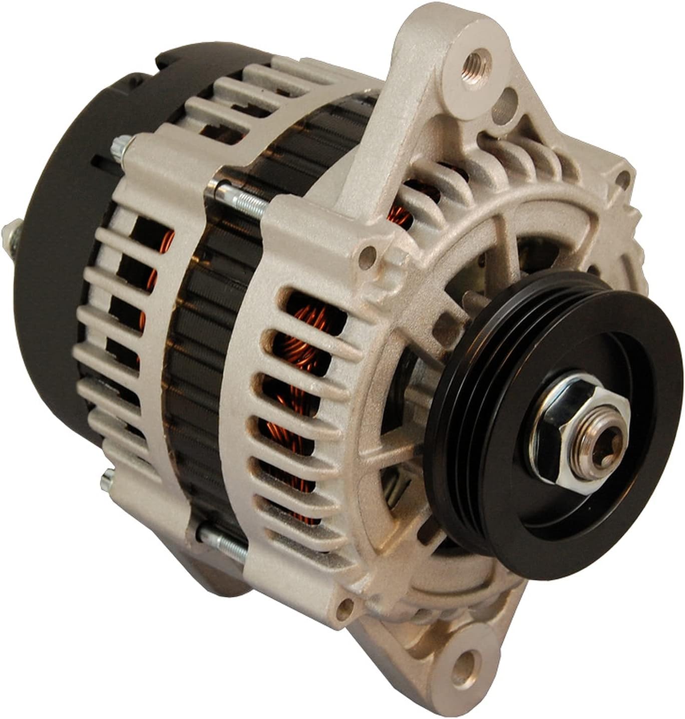 OEG Parts PPEU24001N Alternator Compatible With CHEVROLET Replaces 96567255 553946 A1042 002201109 L80640 NEK2999 BBA2615 DRA0338 RAA11449 WA11449 547110652 57377 930338 EF38330 EF38330A 285612