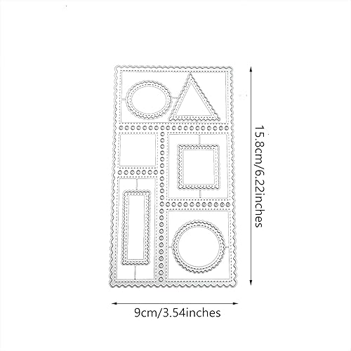 Miniatura 199 de Troqueles para álbumes de recortes para hacer tarjetas, troqueles de corte de metal de Navidad, plantilla de perforación de papel para manualidades