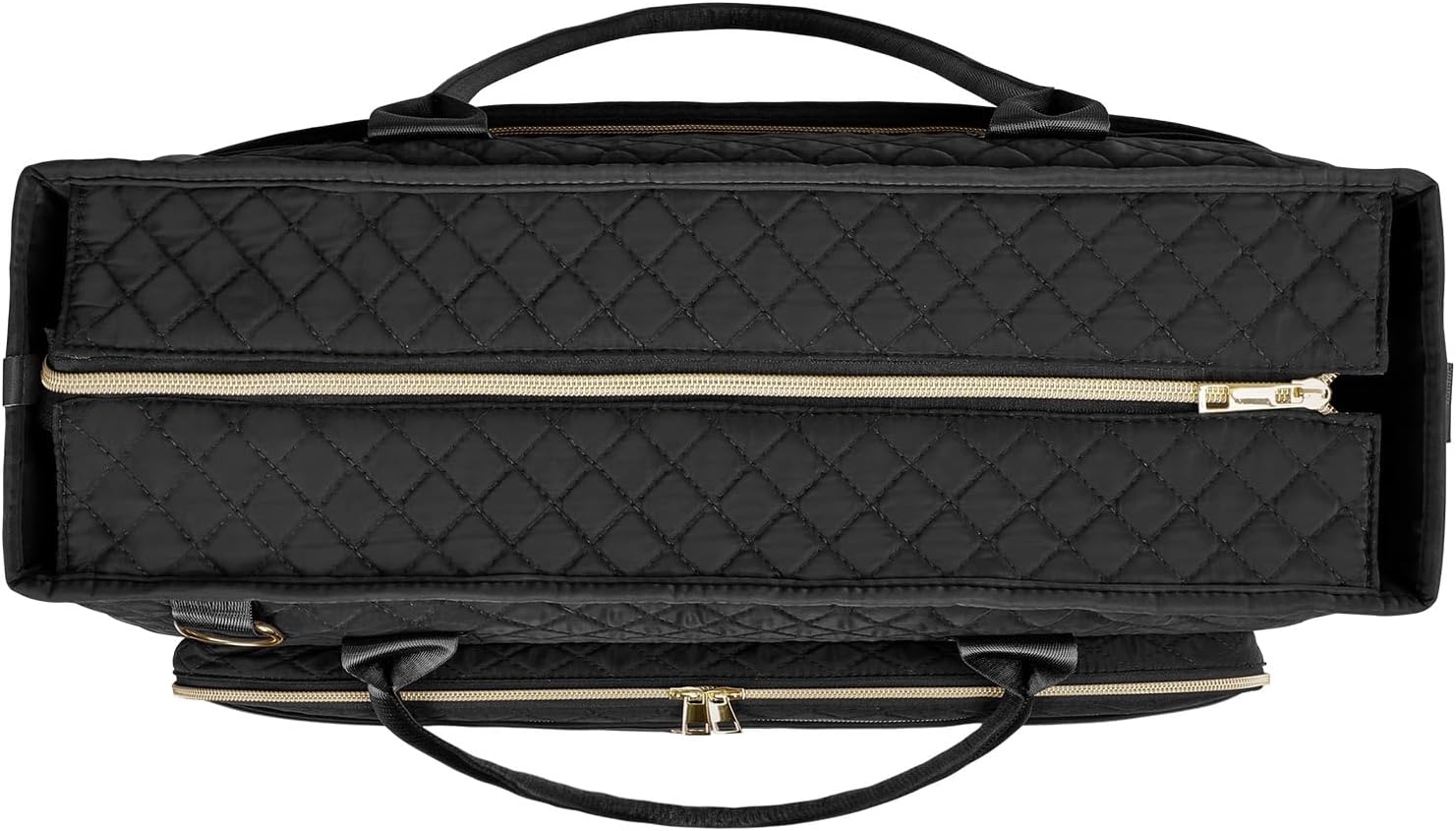 FIORETTO Teacher Tote Bag for Women with Laptop Compartment, Large Cup Holder, Zip Closure, Ideal for Work, Bible, Nurse - Image 3