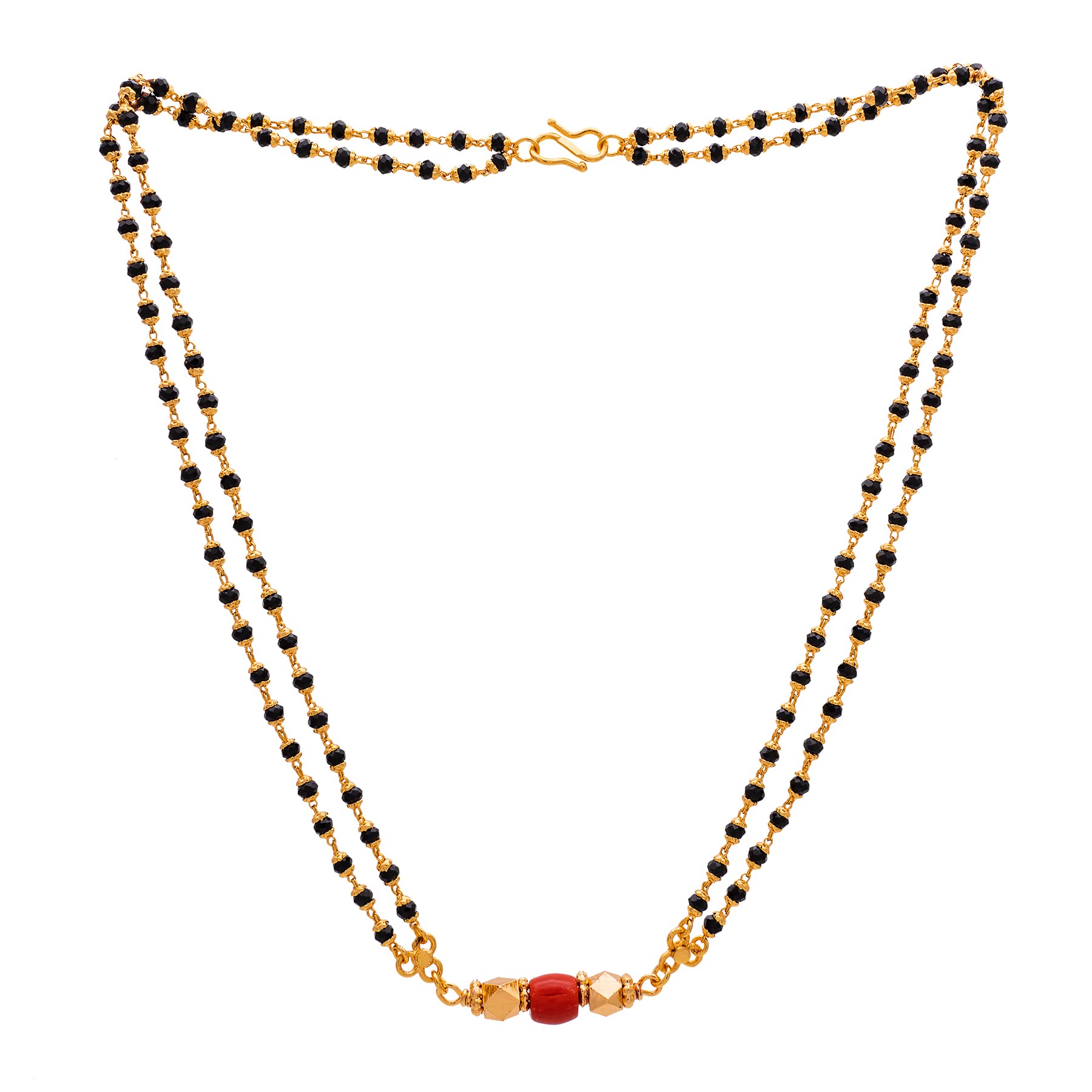 See full amazon price history chart for Radhas Creations black crystal mangalsutra SHORT 18" length with red beads and golden pendant for women one gram gold No.1127 Radhas Creations black crystal mangalsutra SHORT 18" length with red beads and golden pendant for women one gram gold No.1127 (B0C5MMX8GW) Amazon Price History, Amazon Price Tracker