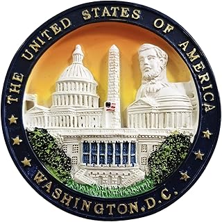 Washington DC USA 3D Refrigerator Magnet Tourist Souvenirs Stickers,Home & Kitchen Decoration USA Fridge Magnet from China