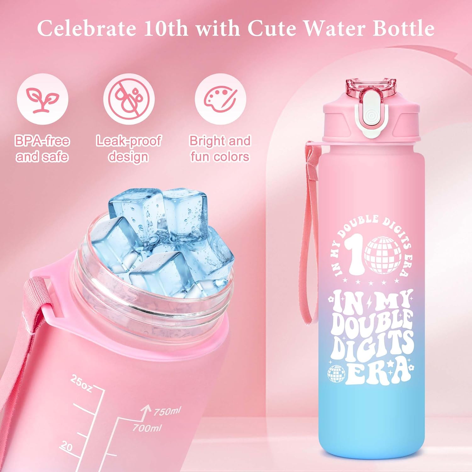 10 Year Old Girl Birthday Gift for 10 Years Old Girls Gifts Trendy Stuff Happy 10th Birthday Gifts for Girls Popular Ten Year Olds Girl Gift Ideas Cute Double Digits Decorations Presents Accessories - Image 2