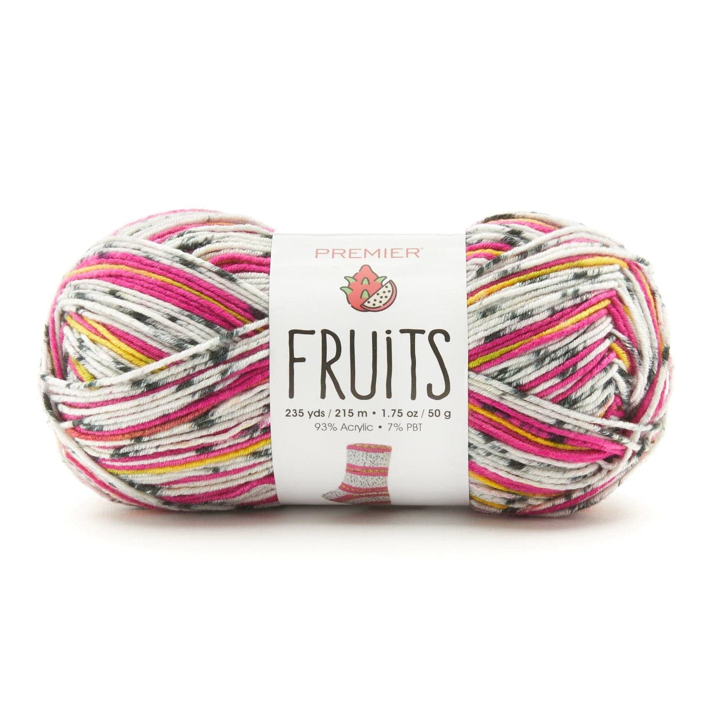 Amazon.com: Premier Yarns Fruits Yarn, Acrylic Sock Weight Yarn