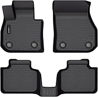 Vista 2 de Auxko Alfombrillas para todo tipo de clima, aptas para BMW X1 2026, 2025, 2024 y 2023, 1 accesorios de goma de elastómero termoplástico, juego