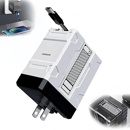 Miniatura 9 de 2 en 1 Cargador Rápido 120W, Módulo de Carga Rápida Retráctil Escalable 120W 2026 Nuevo, Adaptador de Carga Plegable Todo en Uno para Pared para