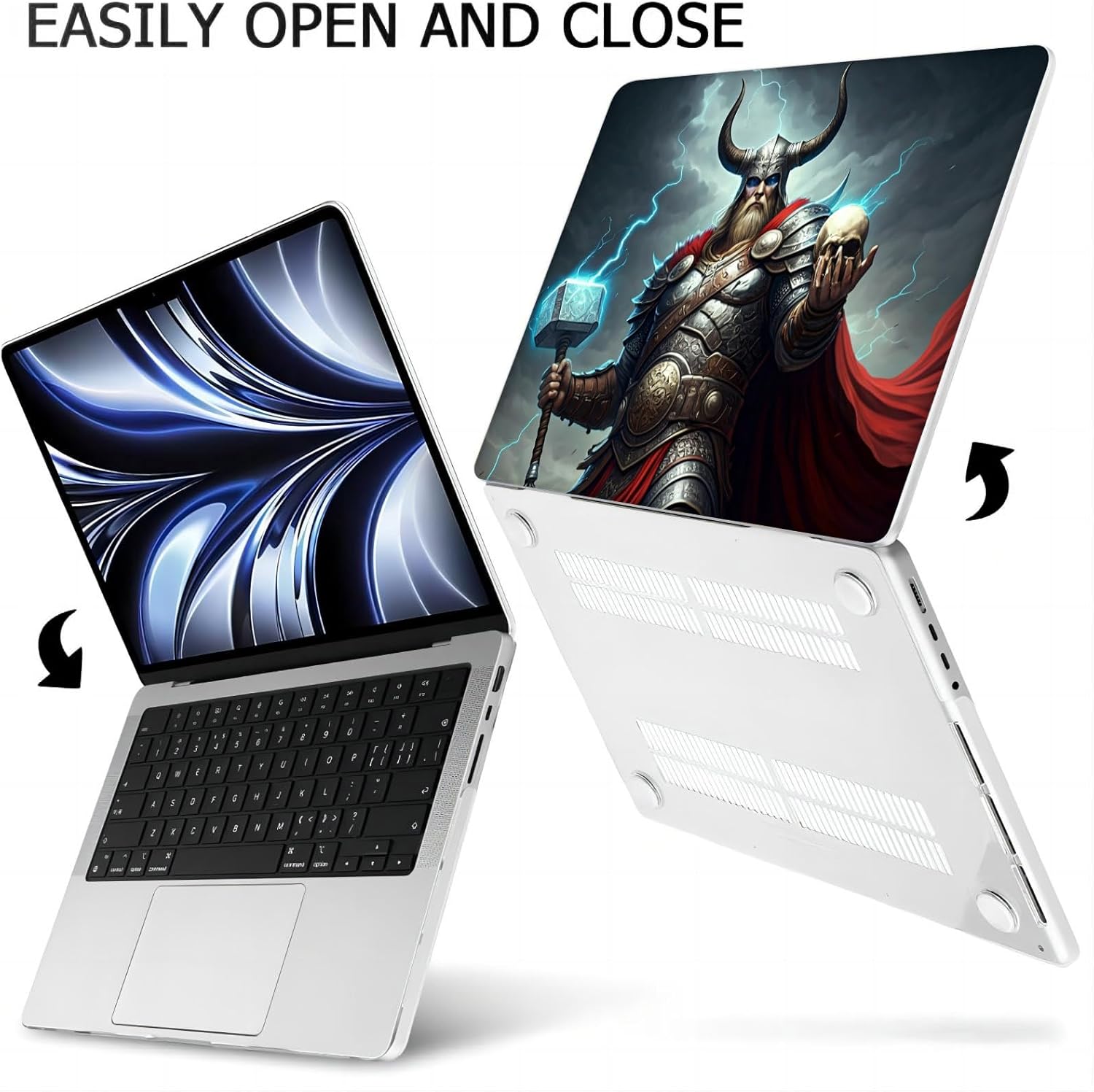 Compatible with MacBook Neo 13-inch, Hard Shell Case with Keyboard Cover and Screen Protector (A3404 A18 Pro chip, 2026 Release) - Viking MC21287