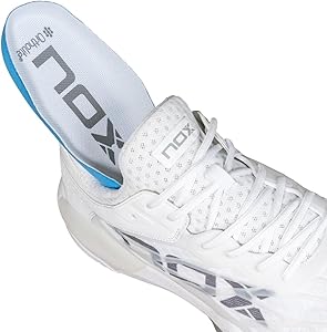Amazon.com | Nox Lux Tempo White/Gray Pickleball Shoes | Tennis