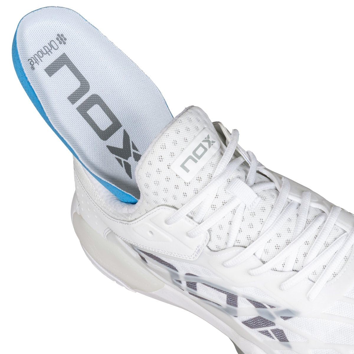 nox Pickleball Lux Tempo Weiss/grau Calpbluxtewg