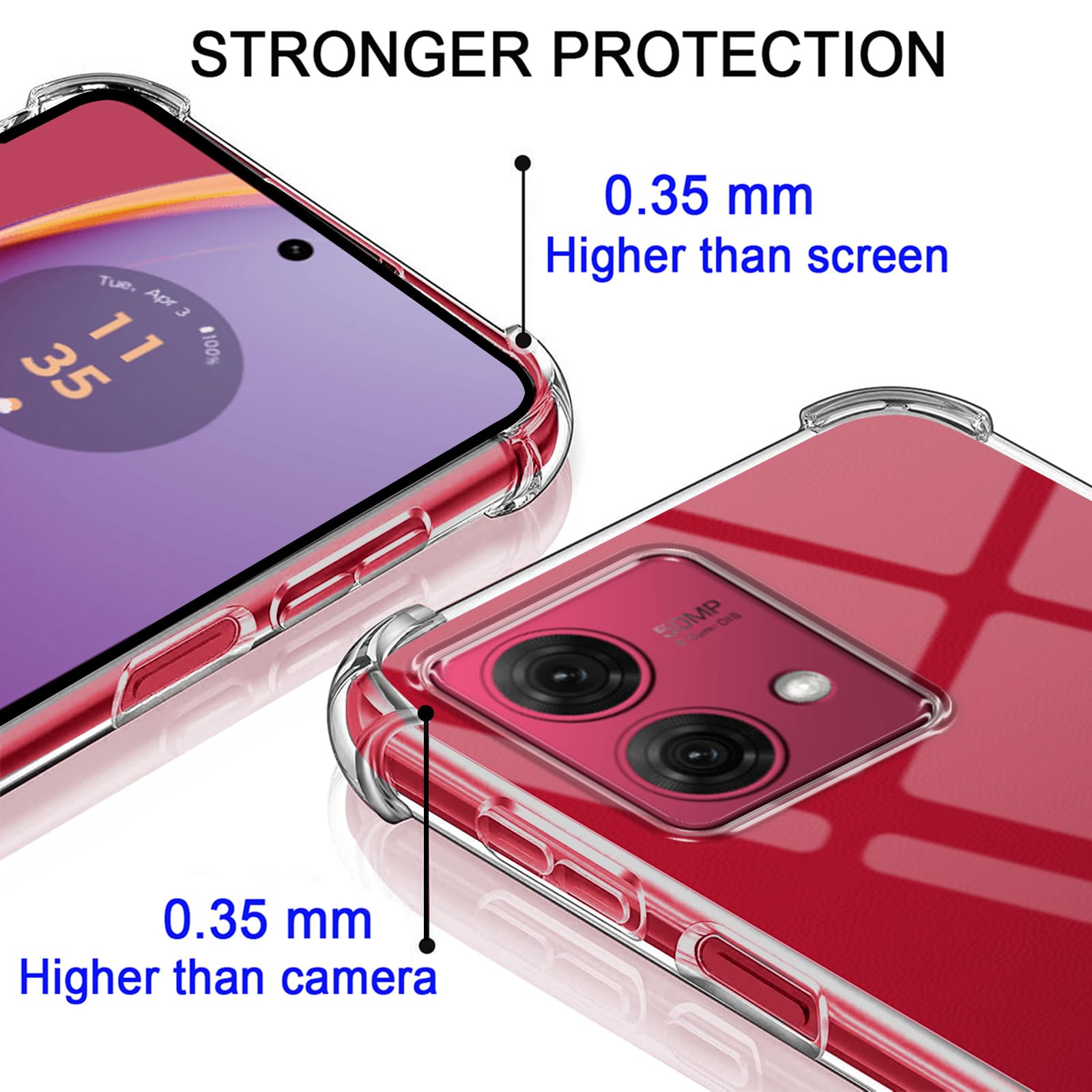 Custodia per Cellulare Girocollo per Motorola Moto G84 5G