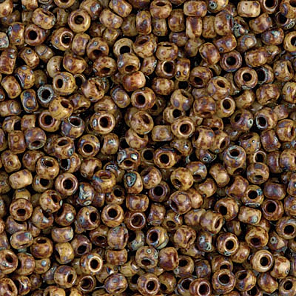 ポンポン様9【1982】バンビ  ピカソストーン Amazon.com: Miyuki 8/0 Seed Beads – Picasso Brown Tan Matte