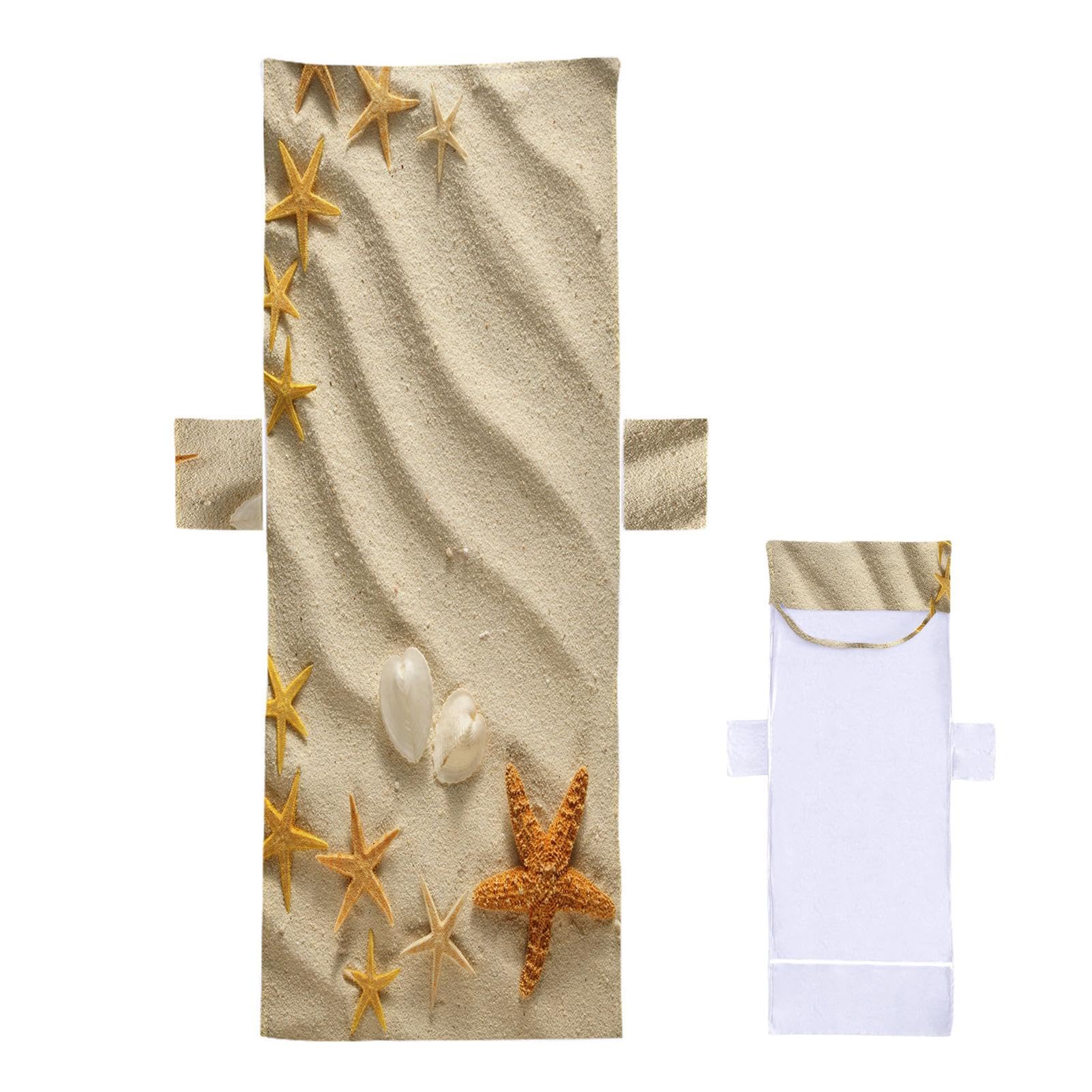 Serviettes de chaise de plage en microfibre douce Teksome