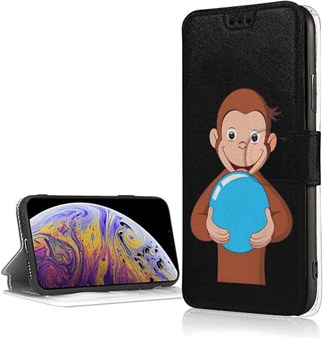 Amazon Co Jp おさるのジョージ Iphone Xr ケース 手帳型 カード収納 スタンド機能 アイフォンxrケース 高級puレザーケース マグネット 財布型 スマホケース ホーム キッチン
