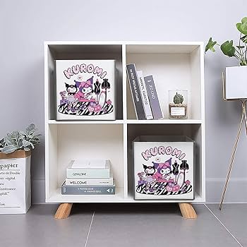2点3333円♡新作♡新品♡クロミちゃん♡収納ボックス パープルが大人可愛い！とってもキュートなクロミちゃん的生活