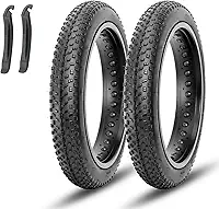 MOHEGIA Pneu Fat Bike: Pneu de BTT gordo de 20 x 3,0/66 x 7,6 cm, pneu de bicicleta dobrável de alto desempenho e todo-o-terreno com bicicleta Mountain Fat com passeio em rua ou trilha