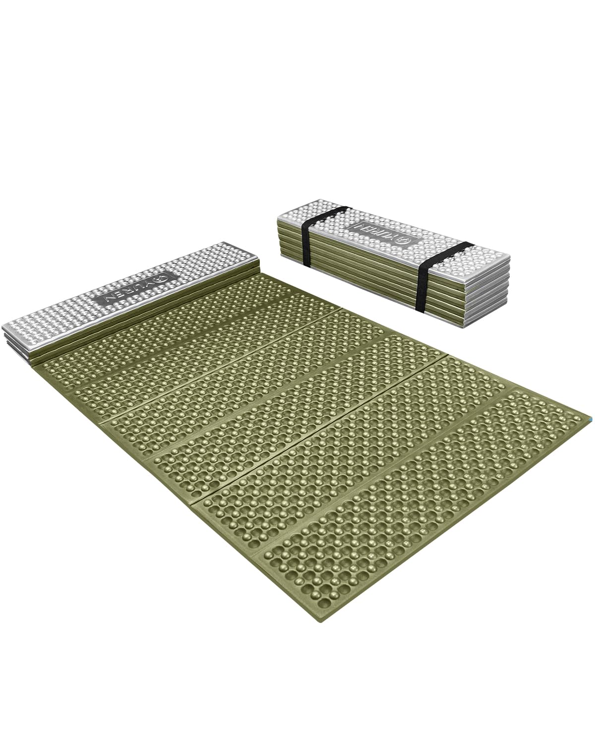 Foam Camping Sleeping Mat Ultralight Waterproof Folding Mat, Portable Sitting Pad for Outdoor Hiking and Camping?70.8"x23.6"x0.7"?