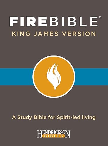 KJV Fire Bible (Bonded Leather, Black): Black Bonded Leather Edition - Life Publishers