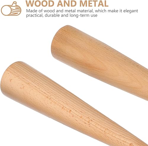 Miniatura 9 de Wooden Candle Holder Set of 3 Beech Wood Rustic Candlestick Holders for Wedding and Home Decor Dining Table Centerpiece