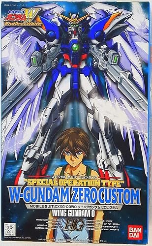 Bandai Hobby EW-S W-Gundam Zero Custom Special Operation, Figura de acción de Bandai