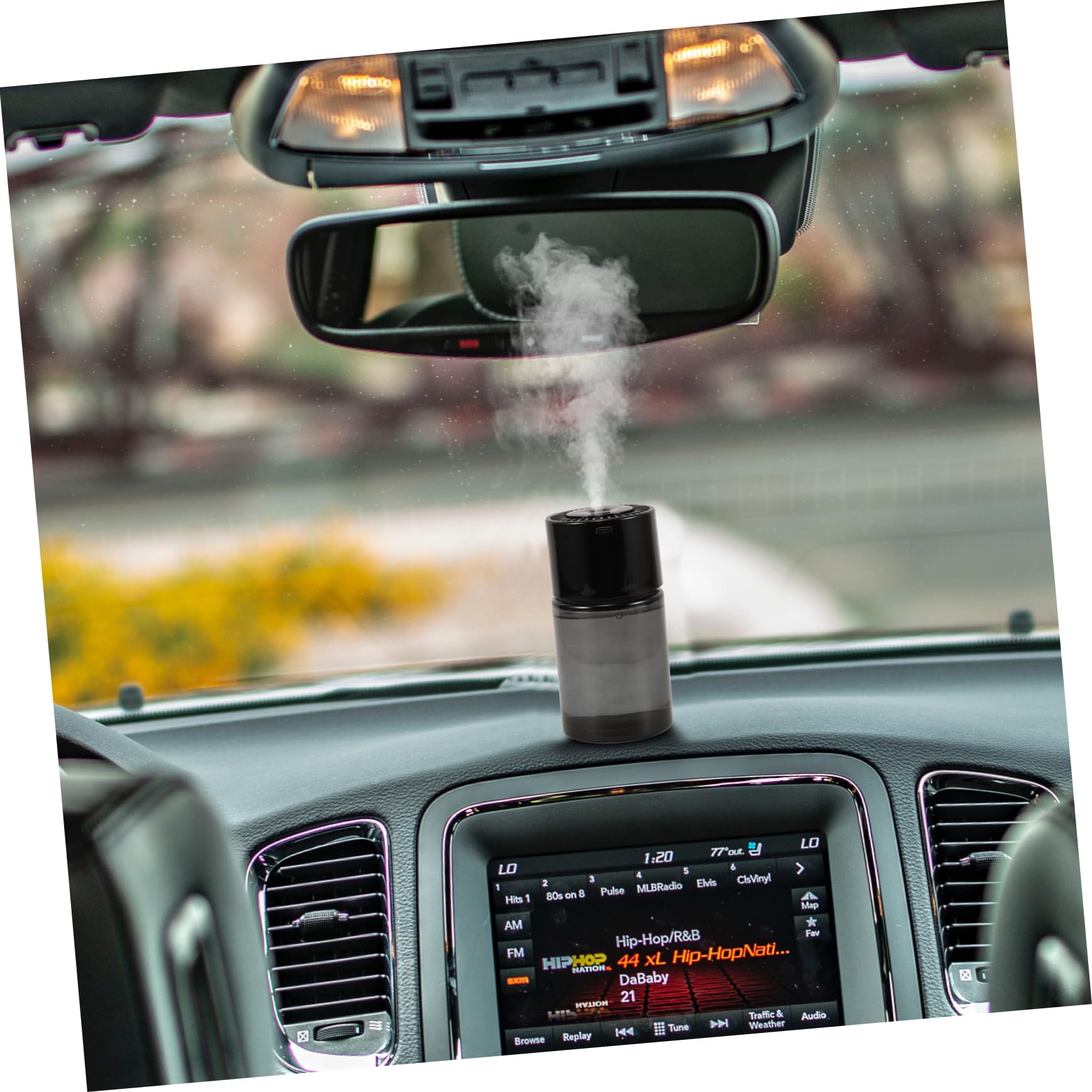 Difusor para Coche Automático 160ml de Plástico, Ambientador