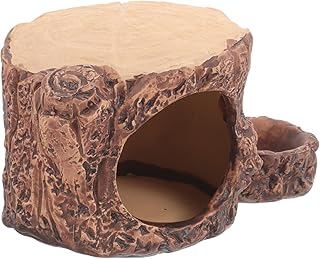 Ipetboom Hamster Ceramic Nest House Decor Hamster Hides Summer Hamster Hideout Ceramic Hamster Hideout Hamster Sleeping Bed Hamster Cage Hamster Bed Pet Hides Pet Skin Ceramics Chinchilla