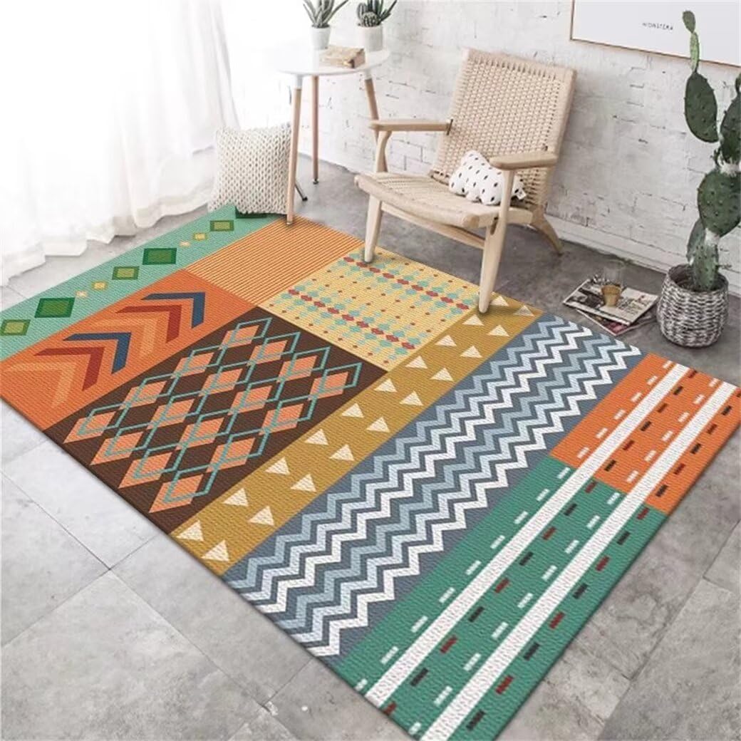 Tapis chambre garçon bleu et doux pour une descente de lit cocooning