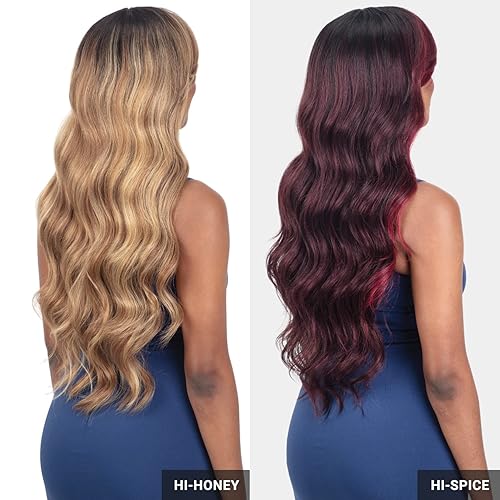 Miniatura 6 de FreeTress Equal Lite - Cortina de peluca Bang 014 (HI-SPICE)