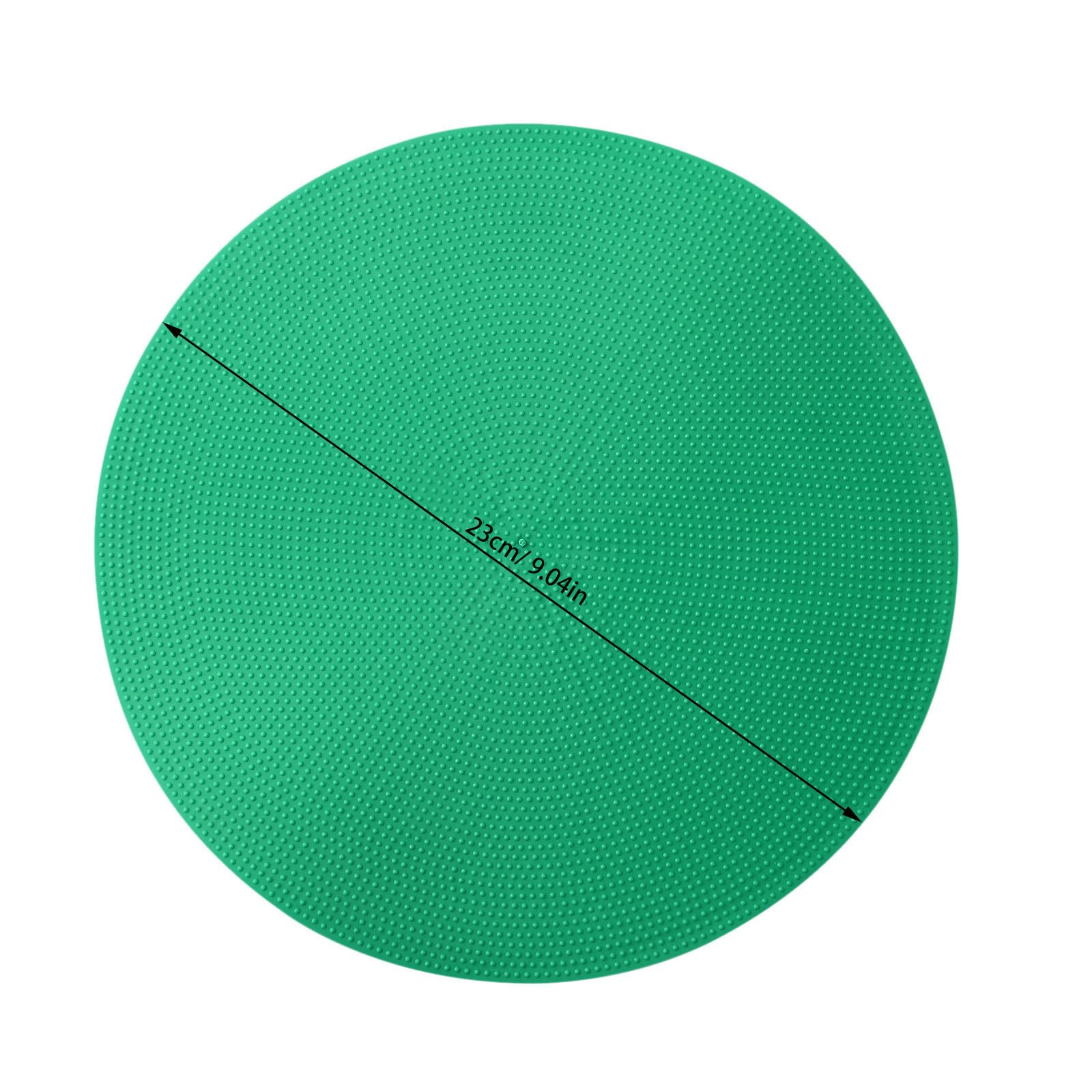 SEWACC 18 Piezas Marcadores de Disco Planos de 23cm para Entrenamiento de Fútbol Diseño Compacto y Construcción Resistente al Clima, Ideales para Práctica y Actividades en Aula