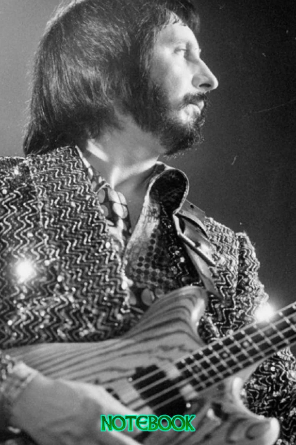 Carnet John Entwistle idée cadeau de Thanksgiving originale pour fan de rock #481