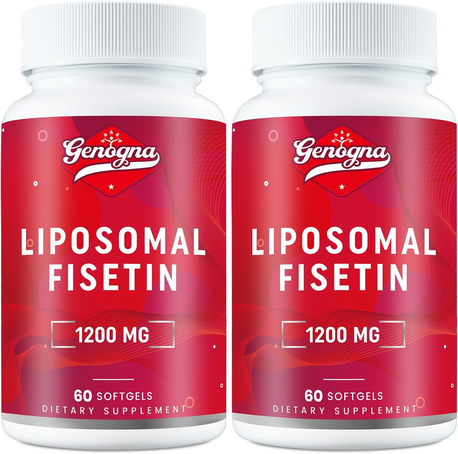 98% Pure Fisetin Supplements 1200mg - 3rd Party Tested, High Bioavailable Liposomal Fisetin,120 Capsules,Polyphenols Antioxidant for Adults,Non-GMO,Gluten-Free