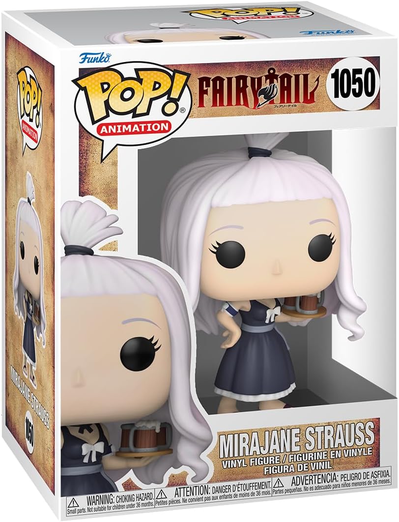 POP! Animation: Fairy Tail - Mirajane Strauss - Collectable Vinyl Figure - Gift Idea - Official Merchandise - Toys for Kids & Adults - Anime Fans - Model Figure for Collectors and Display