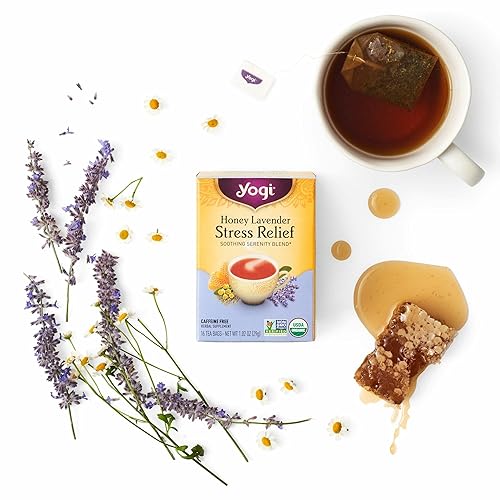 Miniatura 9 de Yogi Tea - Caja de regalo Yogi Favorites (paquete de 6) – DeTox, té verde arándanos Slim Life, hora de acostarse, miel Chai, miel y lavanda alivio