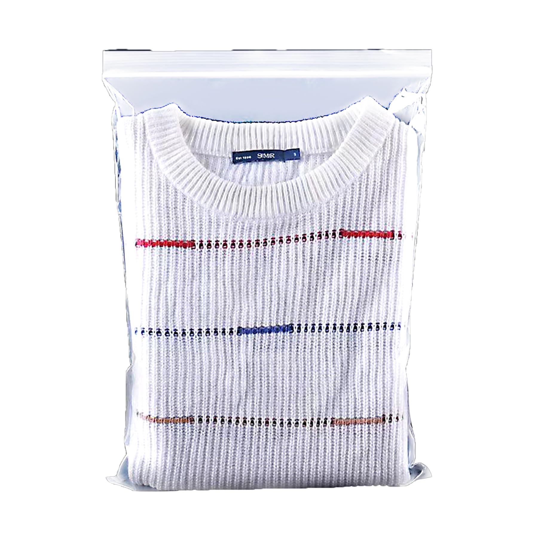 50 Sachets Zippés Transparents 30x40 Cm - Neufs, Pour Rangement Vêtements