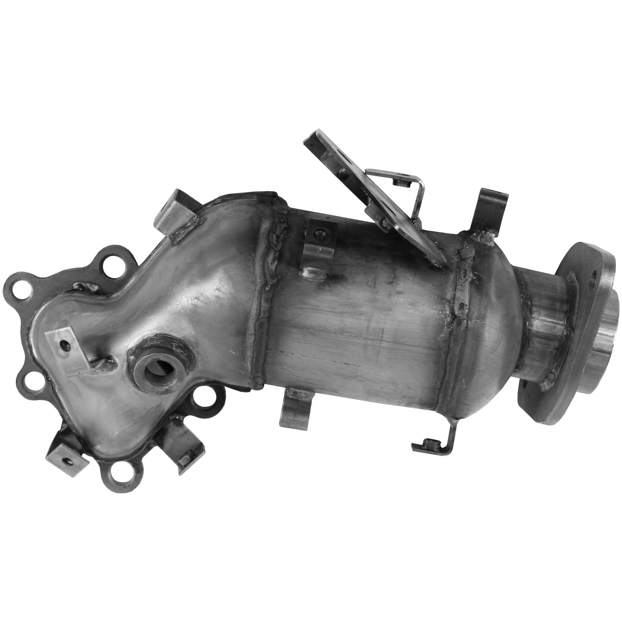 Walker Ultra Catalytic Converter - 16589, Stainless Steel, Direct Fit For 2007-2009 Mazda CX-7 (Rear)