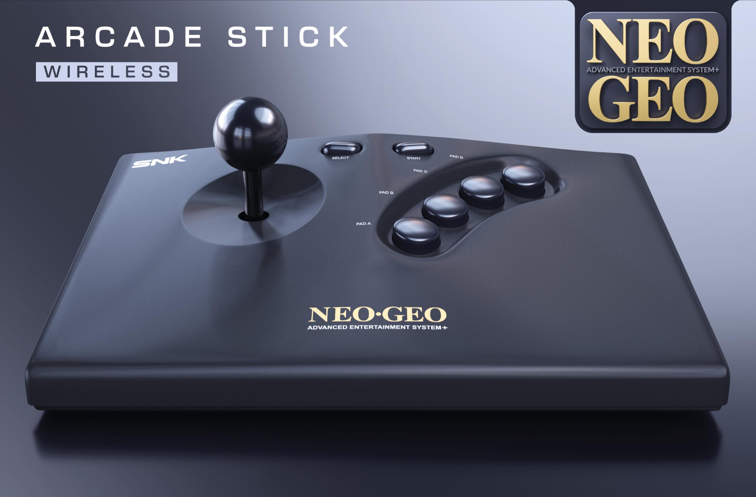 Amazon.com: NEOGEO AES+ Arcade Stick (Black) : Video Games