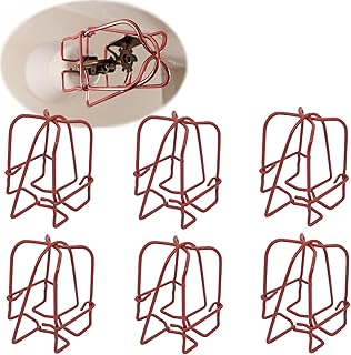 Happy Tree - Juego de 6 protectores de cabeza para rociadores de fuego (6 unidades), color rojo