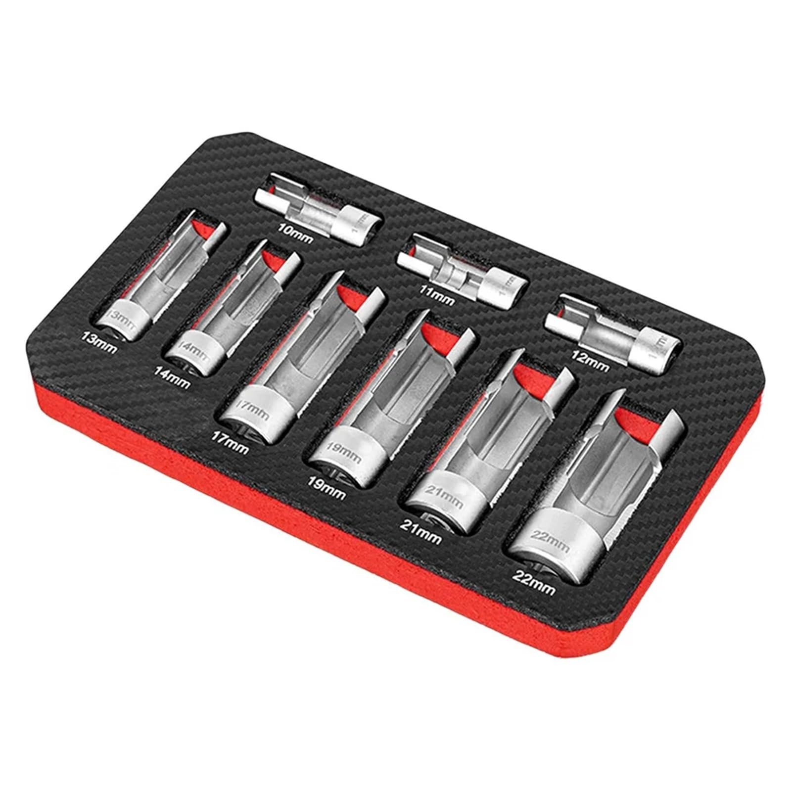 Jeiuvrao car Repair Tools 9Pcs Automotive Socket Offset Wrench Remover Tool and Thread Chasers Tool