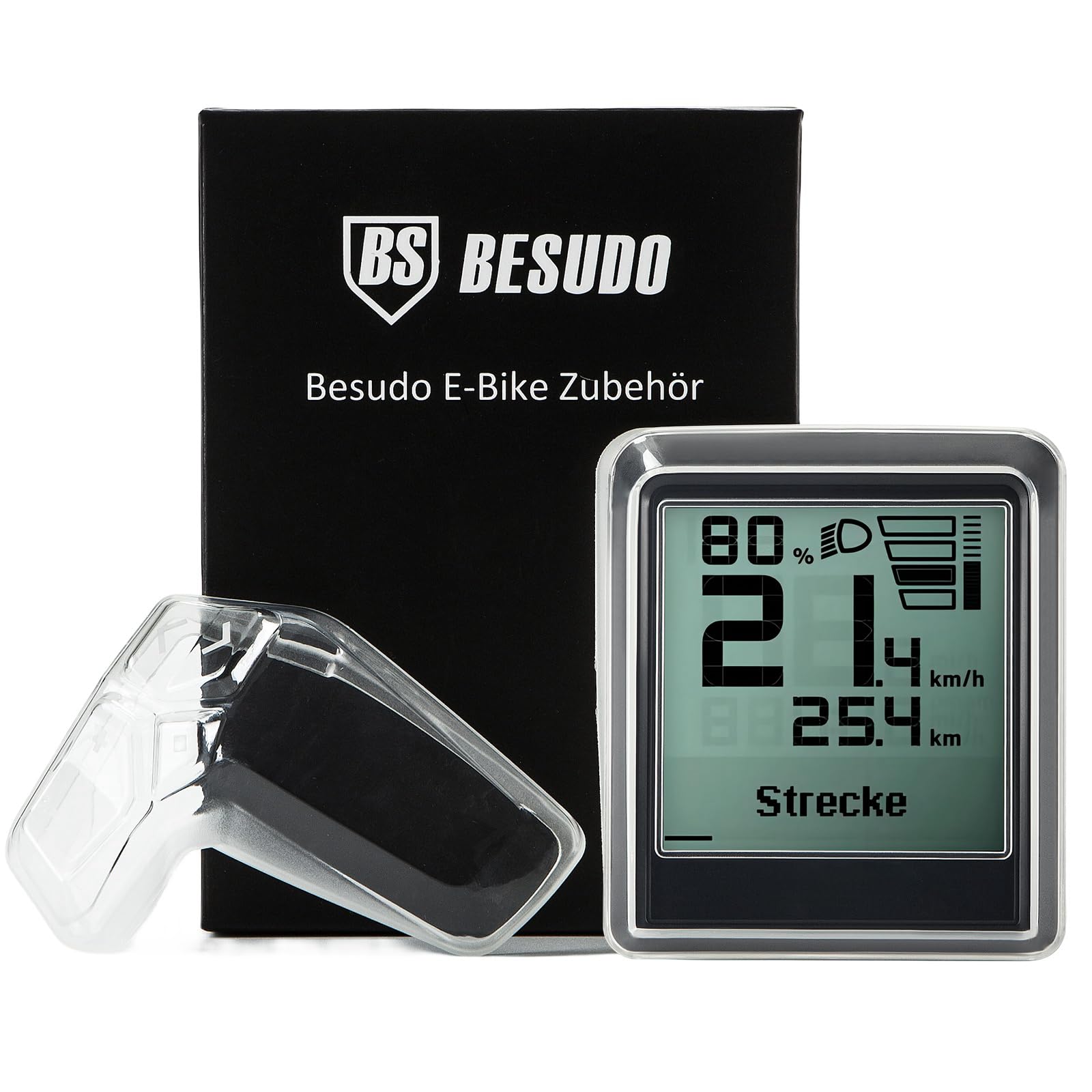 Besudo Set custodia protettiva compatibile con Bosch Intuvia 100 Display & LED Remote Control Unità (BHU3200 & BRC3600) – Protezione Cover Protettiva Cover Protettiva Cover Protezione da Graffi Shock