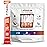 FITAID Energy GO Blend, 200mg Caffeine from Green Tea, Zero Sugar, All-in-One Drink: BCAAs, B-Complex, COQ-10, Keto Friendly Pre-Workout Drink, Paleo, Mango Sorbet, (Value Pack of 30)
