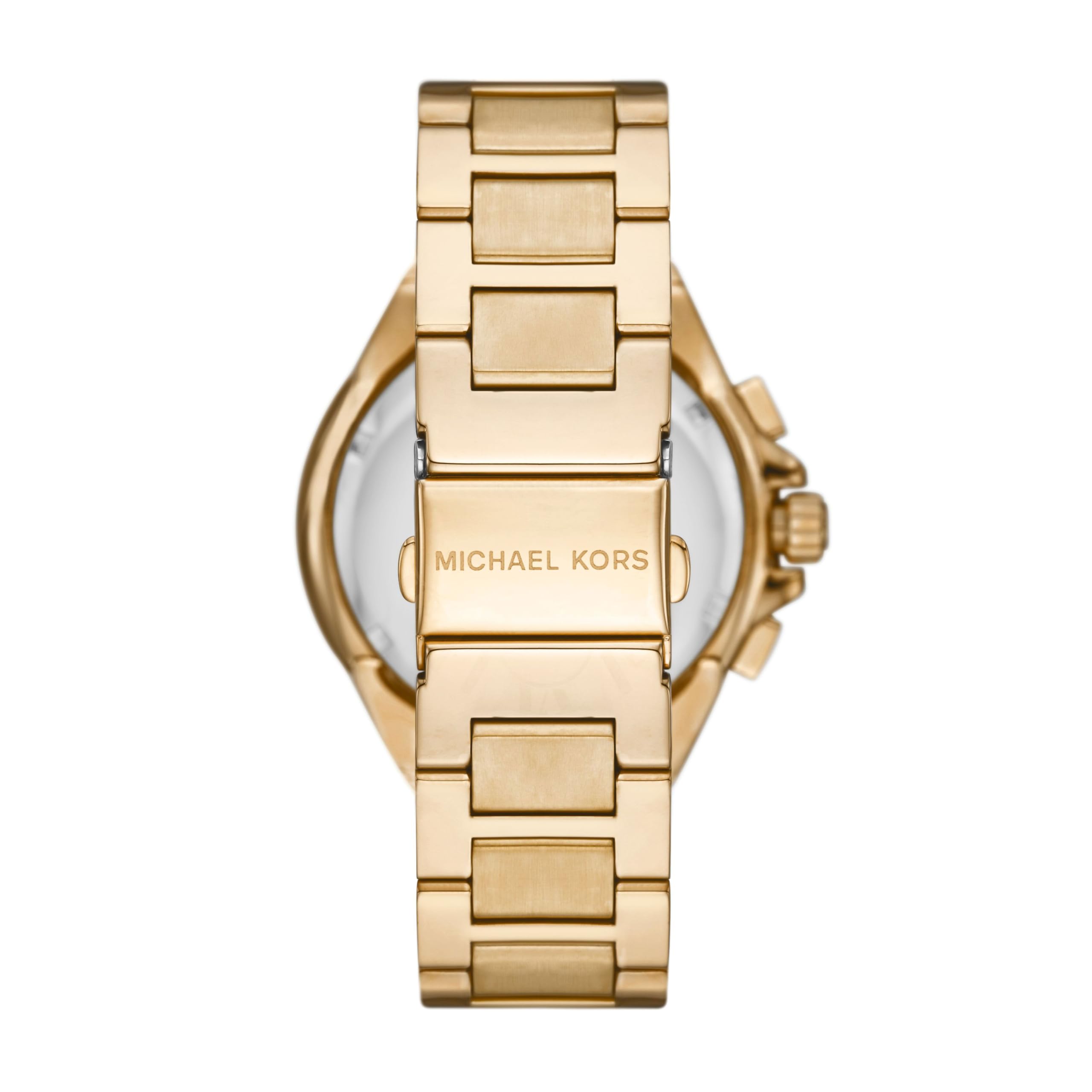 Michael Kors Reloj Camille para Mujer, Movimiento cronógrafo de Cuarzo de 43 mm con Correa de Acero Inoxidable