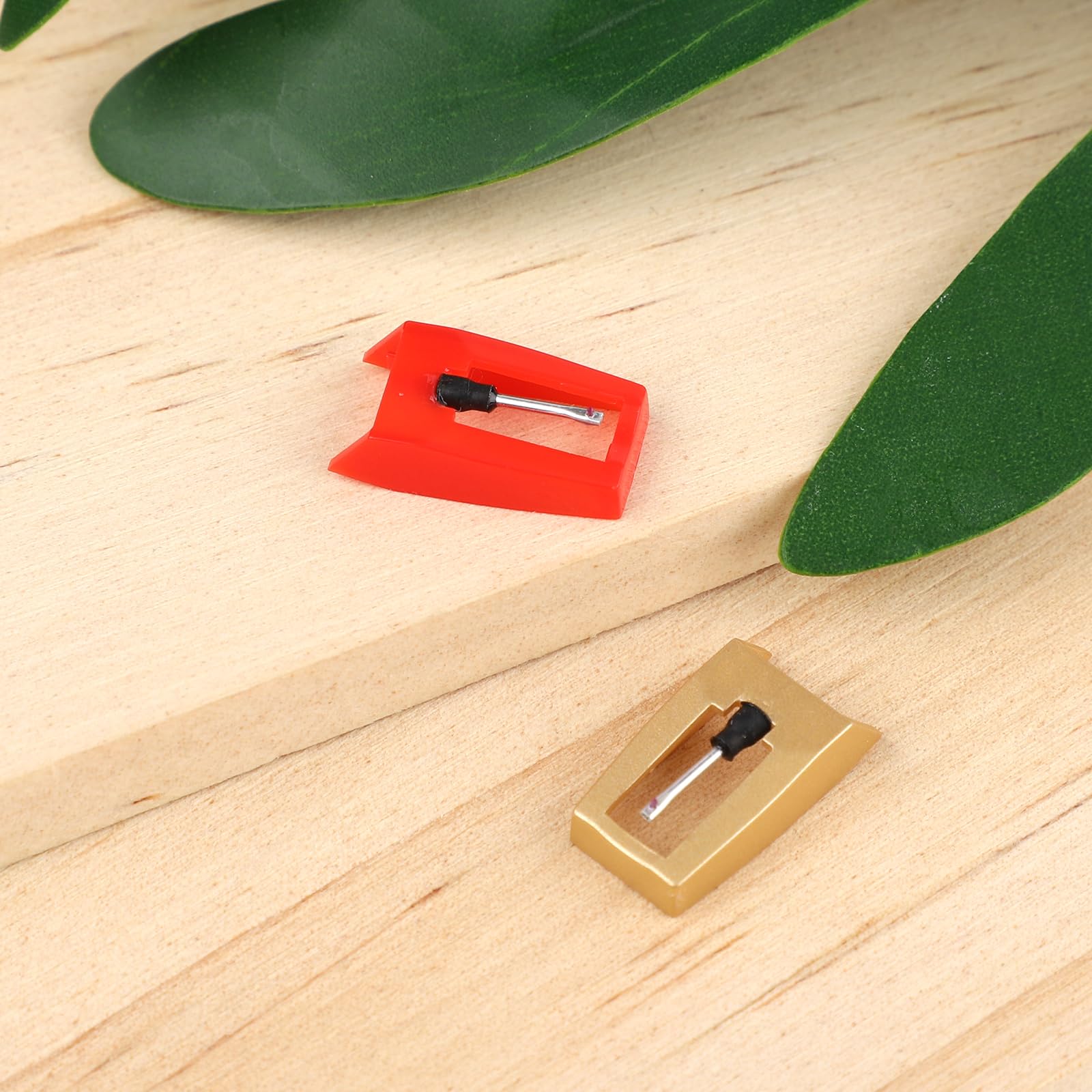 Hadwoer Lot De 2 Aiguilles De Rechange Pour Tourne-disque Vinyle LP Phonograph, Victrola, 1byone, Crosley, ION, Jensen