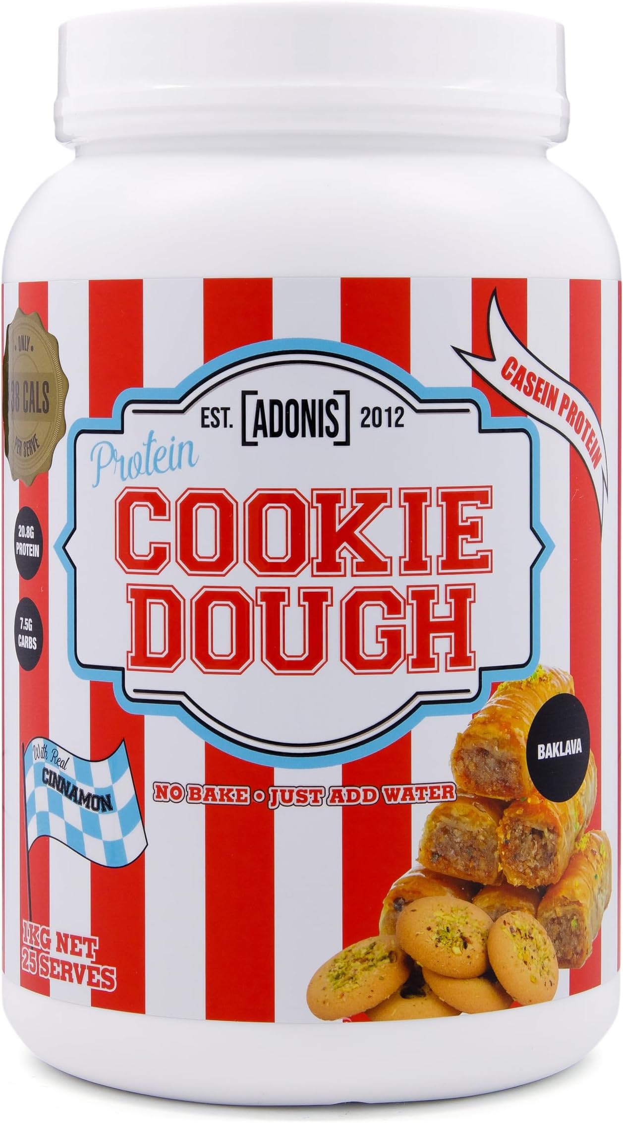 Adonis Baklava Flavor Protein Cookie Dough 1 kg
