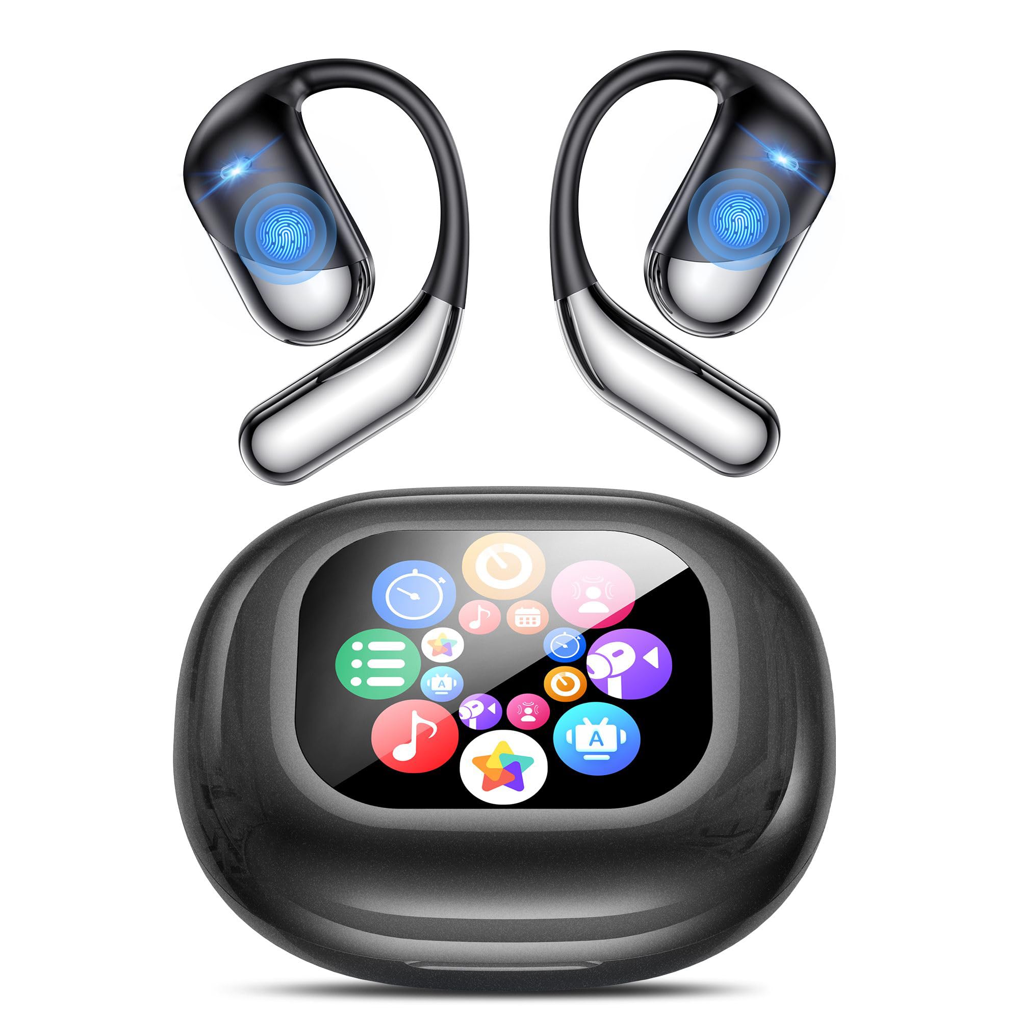 EUQQ Bluetooth 6.1 Translation Earbuds in open-ear design | Mubboo