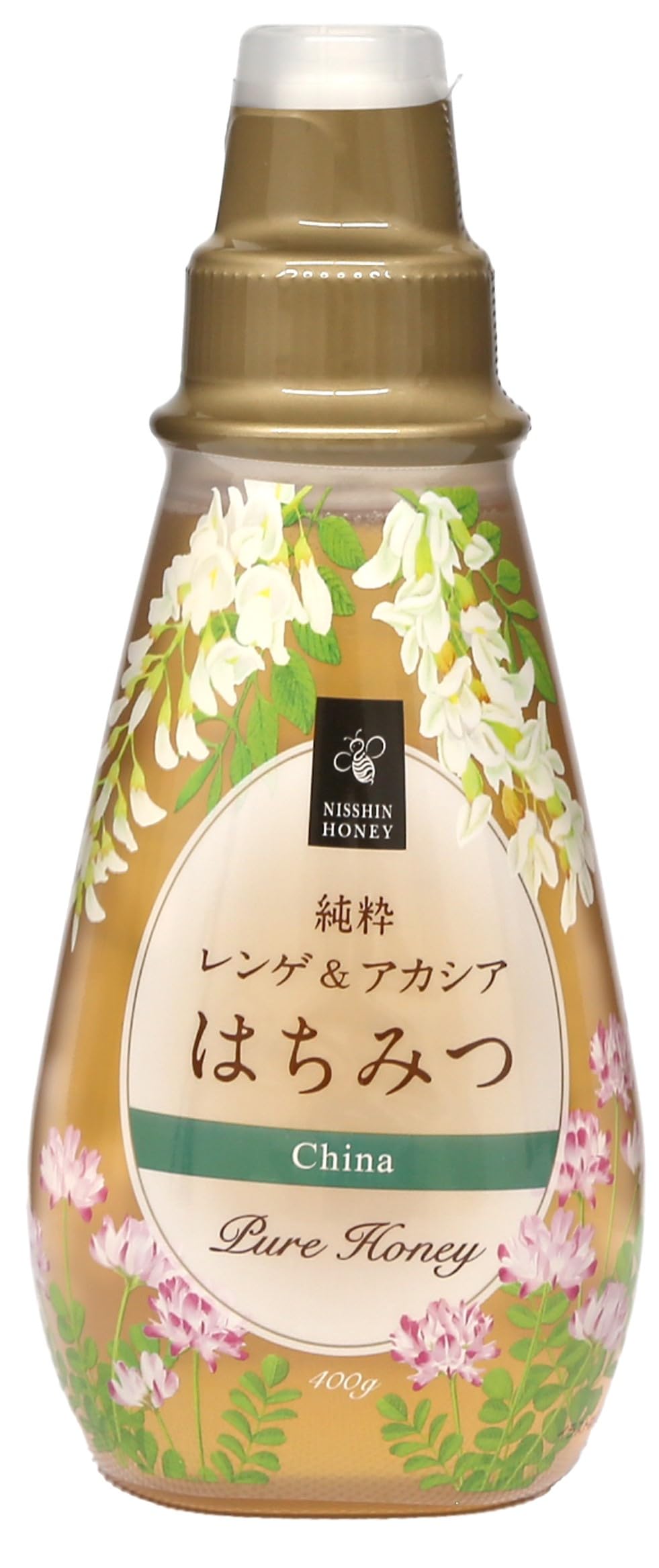 Amazon | 純粋レンゲ＆アカシアはちみつ 400g | 日新蜂蜜