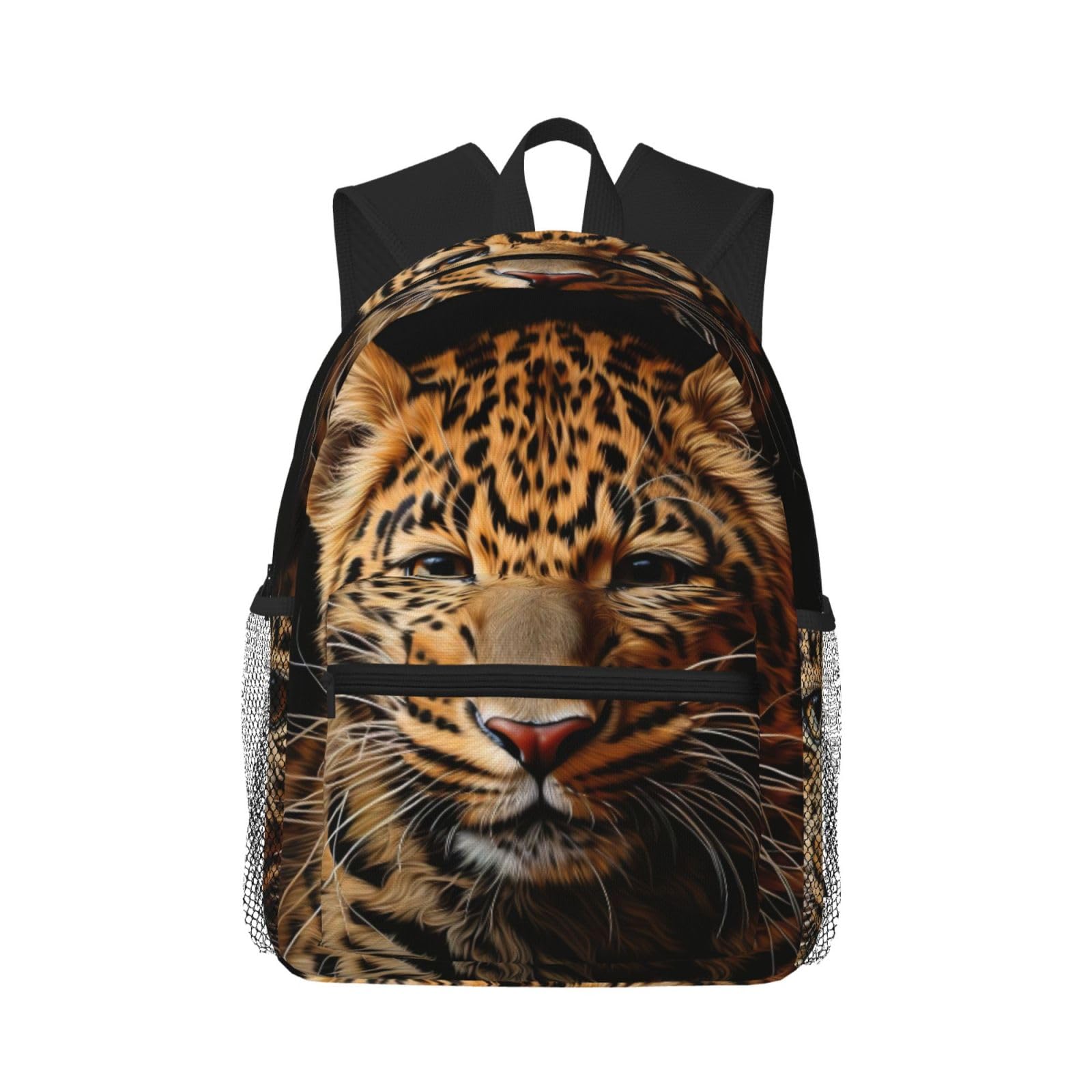 Sac à dos de voyage polyvalent imprimé léopard pour tous les âges - 8