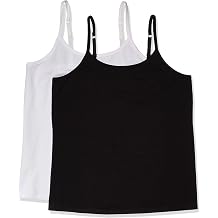 Amazon Essentials Womens Fitted Tank Top Camisole Undershirts, Plus Size