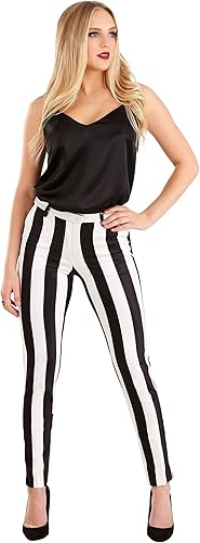 Fun Costumes Beetlejuice Women's Suit Pants