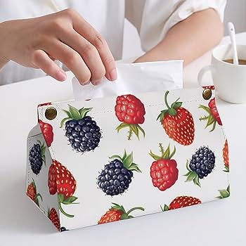 Amazon｜ティッシュケース ティッシュ いちご 苺 柄 ティッシュ