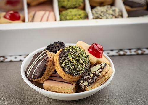 Miniatura 5 de YAFA Galletas surtidas  Dulces de Oriente Medio  Cestas de regalo gourmet  Galletas para regalo  Cesta de regalo de dulces  Regalos de chocolate