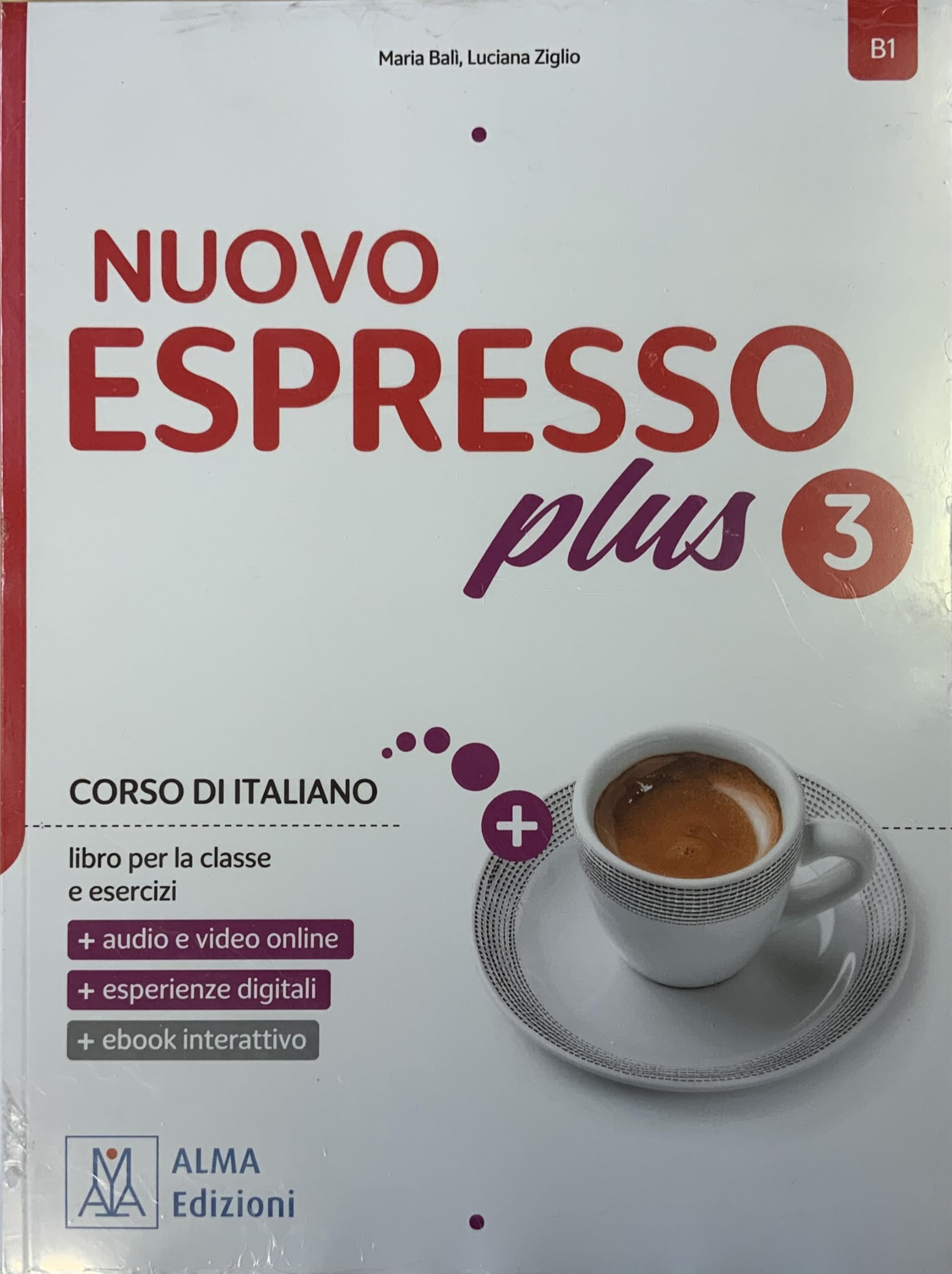 NUOVO Espresso plus 3 - book + interactive ebook. B1