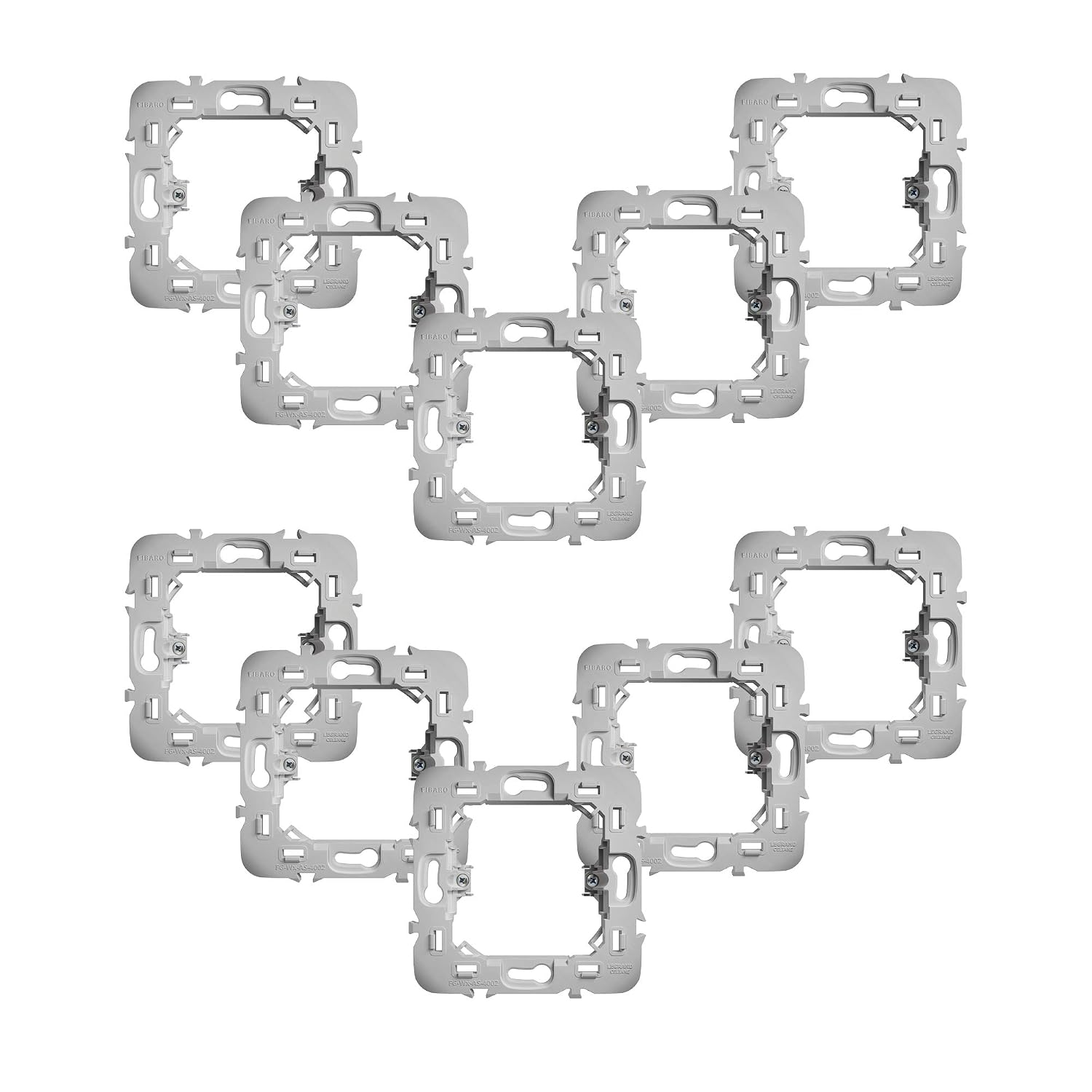 10x adapter voor Legrand Walli modules – Fibaro